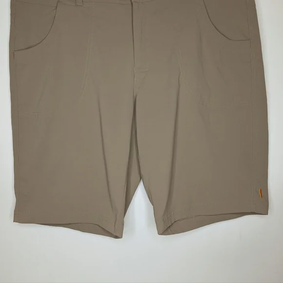 Lucy Women's Light Tan Athletic Casual Khaki Outdoor Hiking Shorts Size Large - Picture 4 of 14